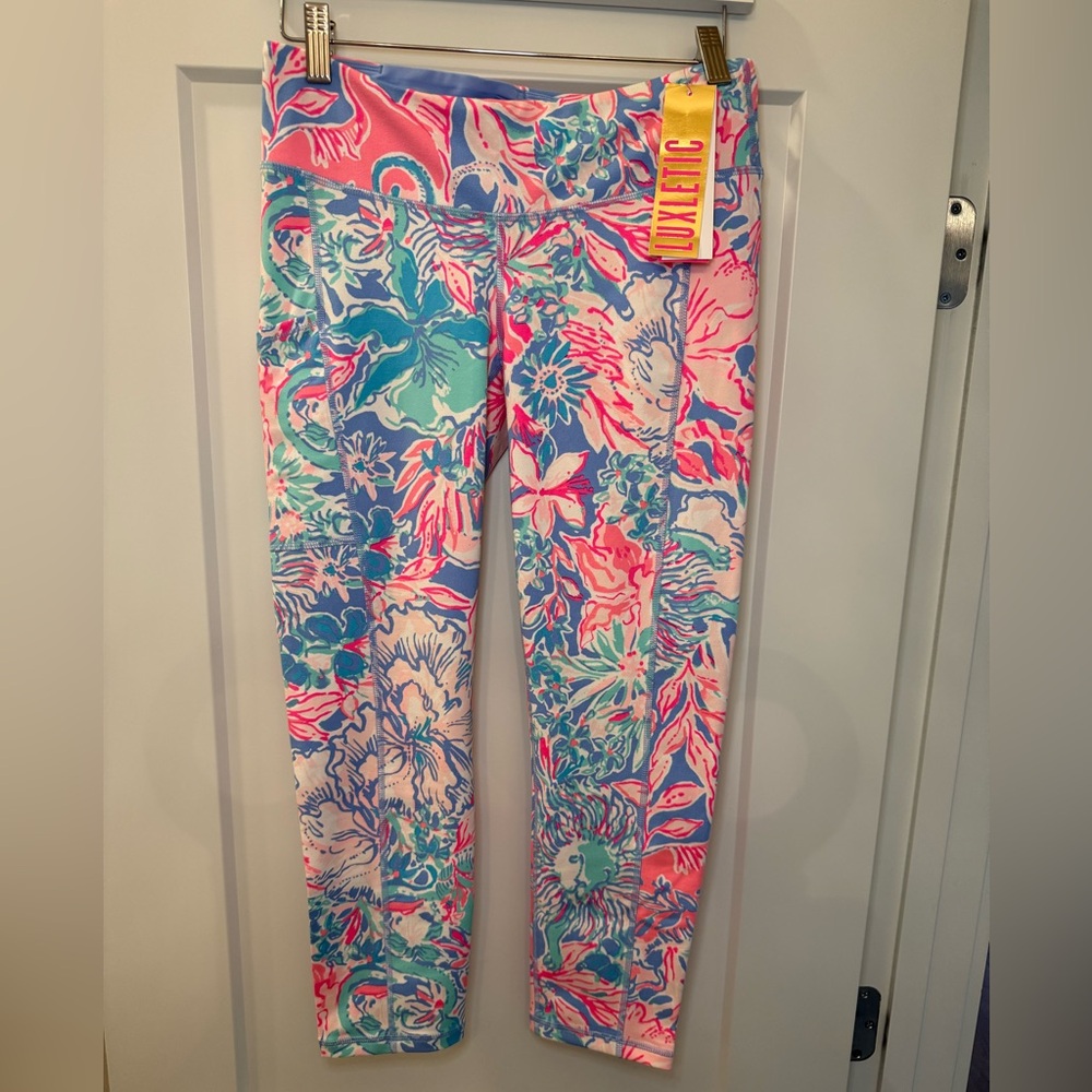 Colorful Floral Leggings